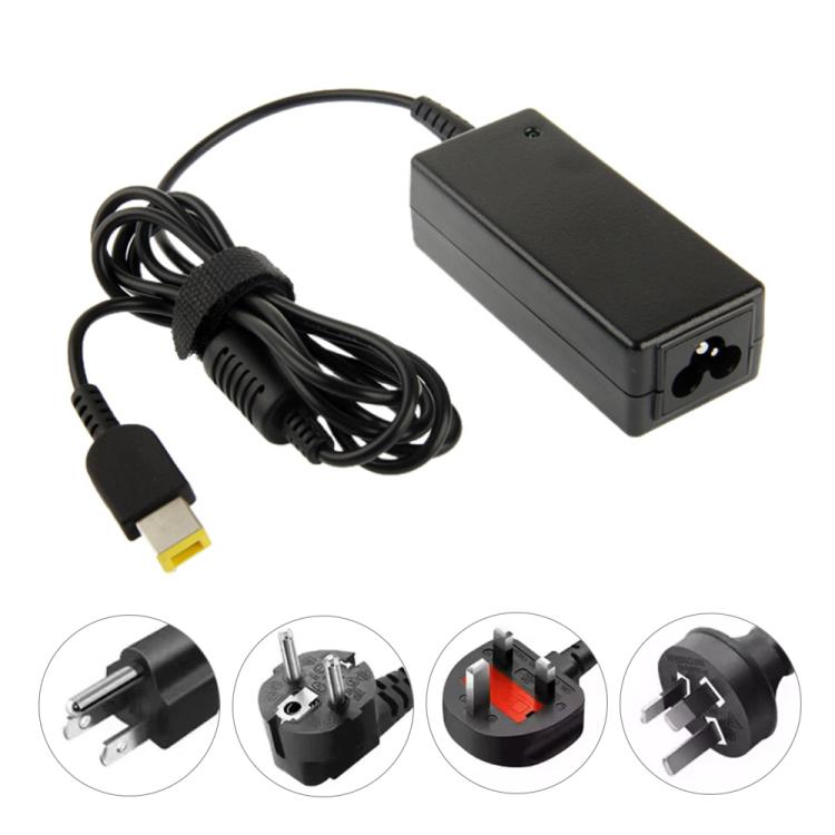 อะแดปเตอร์ AC มินิ 45W 20V 2.25A พร้อม USB สี่เหลี่ยมใหญ่ สำหรับ Lenovo Thinkpad / ThinkBook / Xiaoxin, 20V 2.25A 45W สี่เหลี่ยม