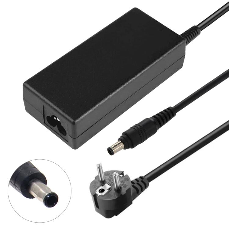 อะแดปเตอร์ไฟ AC AD-6019 60W 19V 3.16A สำหรับโน้ตบุ๊ก Samsung, หัวปลั๊กออก: 5.5 มม. x 3.0 มม.
