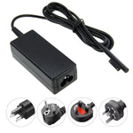 อะแดปเตอร์ไฟ AC AD-40THA 30W 12V 2.58A สำหรับโน้ตบุ๊ก Microsoft, หัวปลั๊กออก: Microsoft 5 ขา