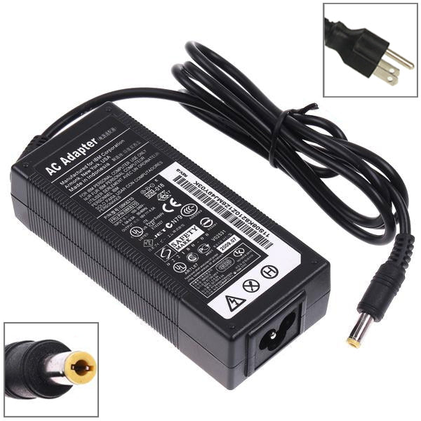 อะแดปเตอร์ AC 19V 3.42A 65W สำหรับโน้ตบุ๊ก Lenovo, ขนาดหัวปลาย: 5.5 x 2.5 มม., ปลั๊ก EU, ปลั๊ก US, ปลั๊ก UK