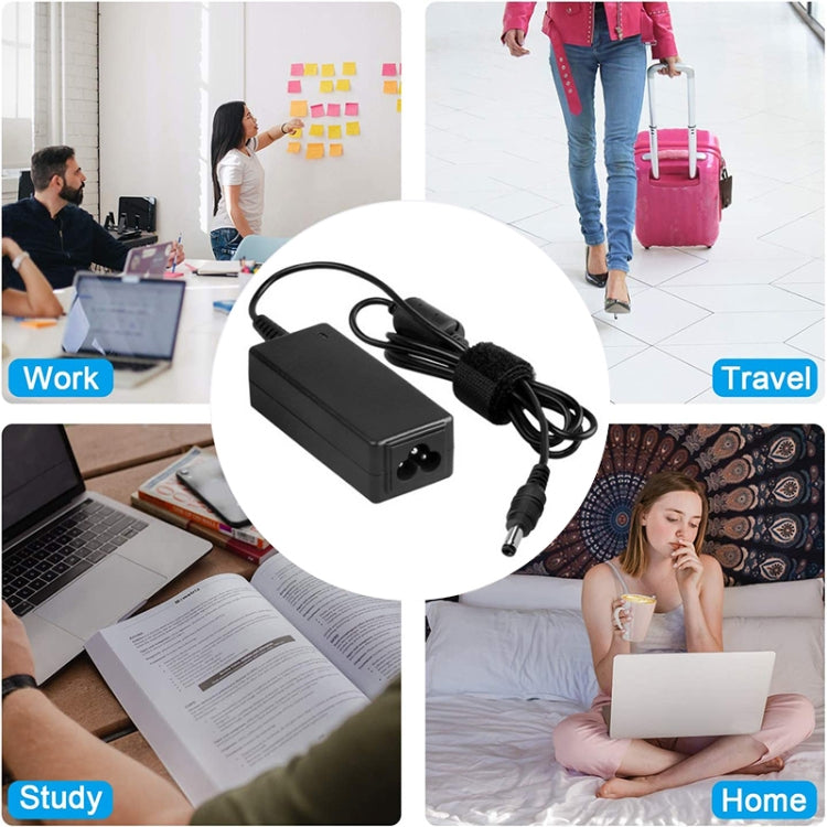 อะแดปเตอร์ไฟ AC หัวปลั๊ก AU 20V 2A 40W สำหรับแล็ปท็อป LG, ขนาดปลายออก: 5.5x2.5 มม., หัวปลั๊ก EU, AU, US, UK