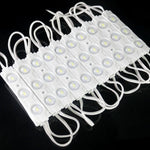 ไฟ LED SMD 5730 3 ดวง 20 ชุด มุม 180 องศา แสงขาวอุ่นสูง, DC 12V, รหัส S-LED-0395W, S-LED-0395WW