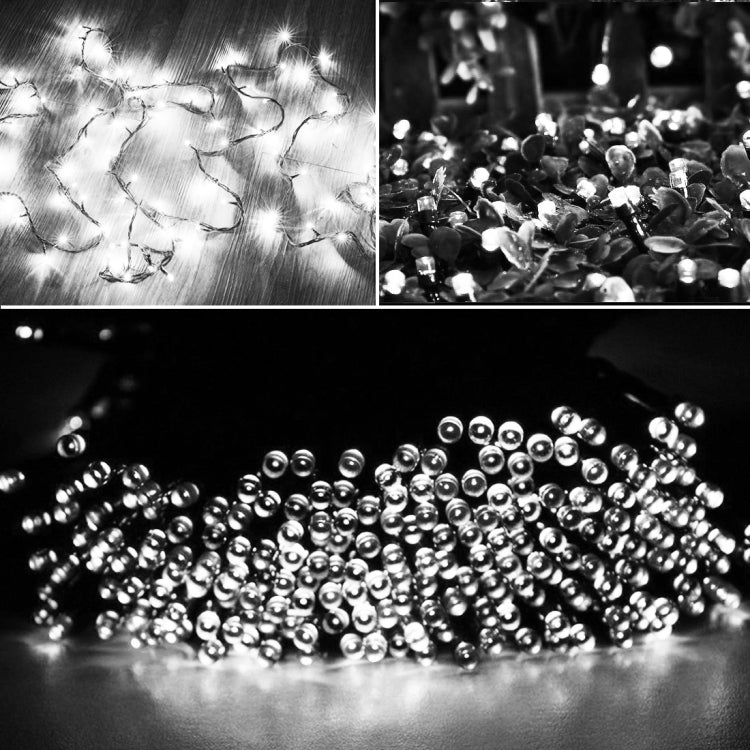 ไฟ LED RGB 100 ดวง พร้อมตัวควบคุม เอฟเฟกต์กระพริบ / จาง / ไล่ตาม, ปลั๊ก EU สีขาวอุ่น, ปลั๊ก EU สีขาว, ปลั๊ก EU ไฟสีสัน 220V