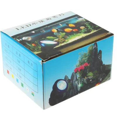 ไฟสีสันสดใสสำหรับตู้ปลา/อควาเรียม 36 LED กันน้ำ ความลึก: 1-1.5 ม.