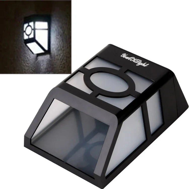 ไฟรั้ว 2 LED ติดผนังพลังงานแสงอาทิตย์, S-LED-3090W, S-LED-3090WW