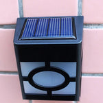 ไฟรั้ว 2 LED ติดผนังพลังงานแสงอาทิตย์, S-LED-3090W, S-LED-3090WW