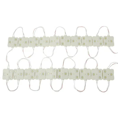 ไฟ LED SMD 5630 3 ดวง 20 ชุด แสงขาว, DC 12V