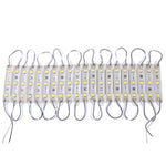 ไฟ LED SMD 5050 3 ดวง 20 ชุด แสงขาวอุ่น, DC 12V