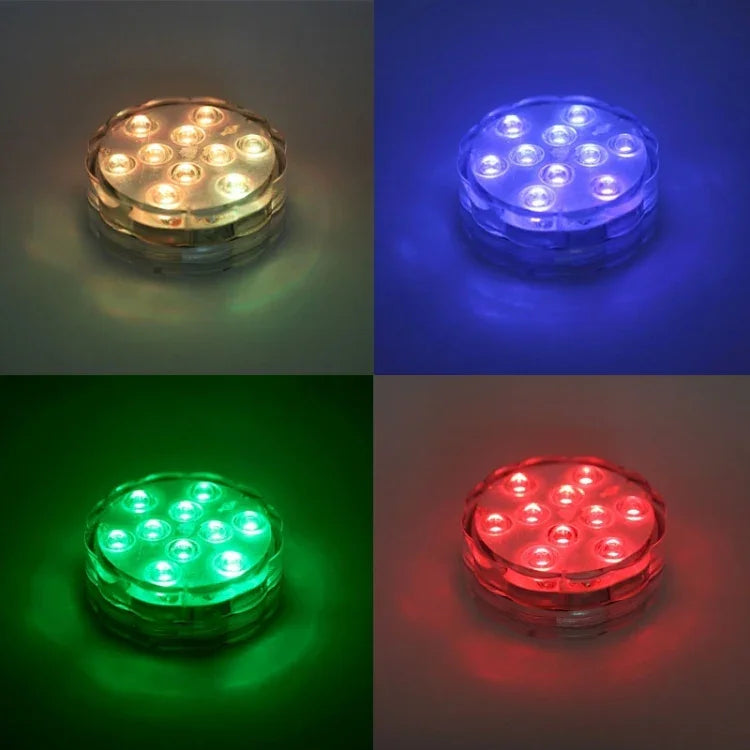 ไฟ LED 10 ดวง พร้อมรีโมทคอนโทรล