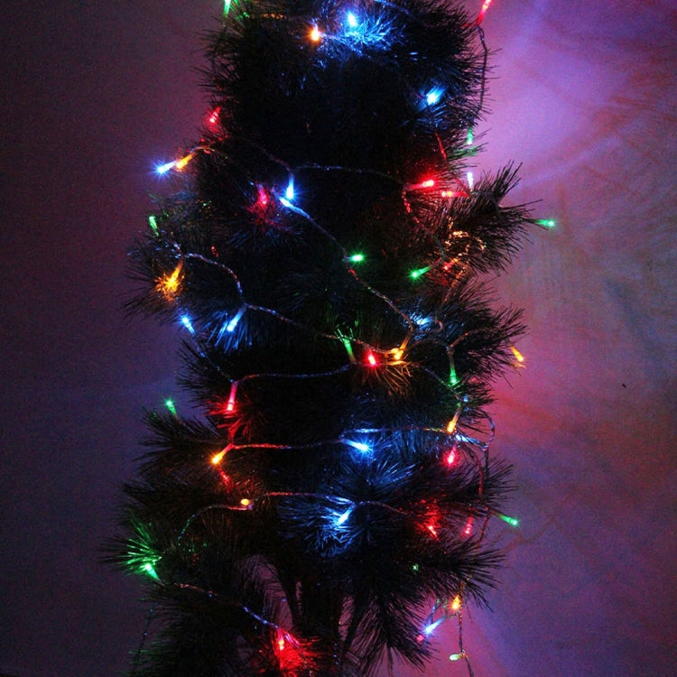 สำหรับงานปาร์ตี้คริสต์มาส, ไฟ LED 50 ดวง RGB, ใช้แบตเตอรี่