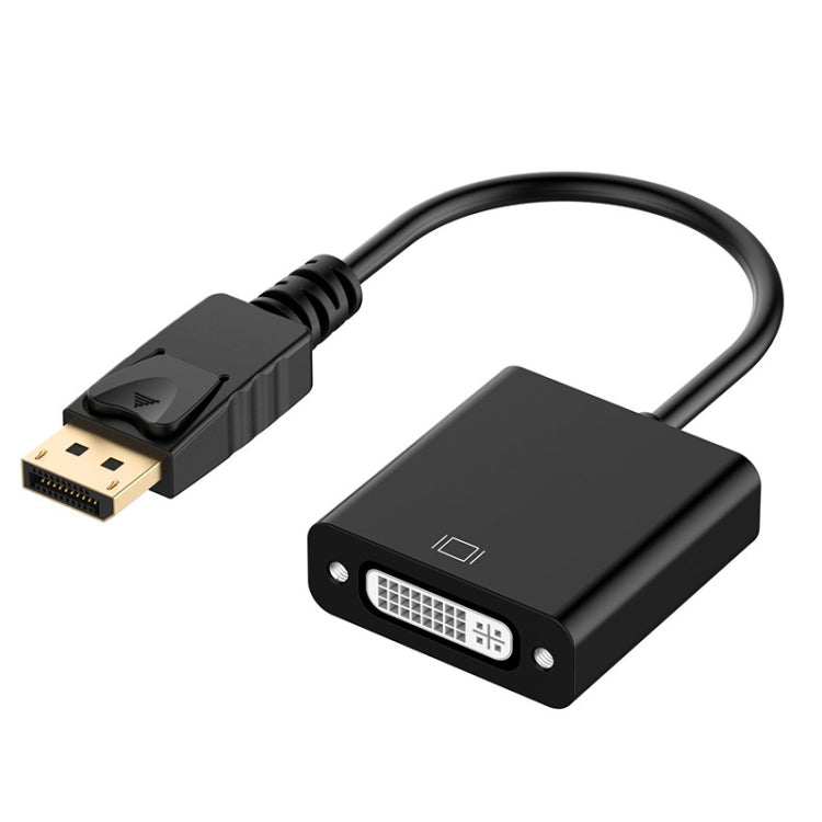 อะแดปเตอร์ DisplayPort ตัวผู้ เป็น DVI 24+5 ตัวเมีย, ความยาวสาย: 12 ซม., DP ตัวผู้ เป็น DVI 24+5 ตัวเมีย