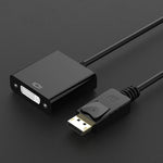 อะแดปเตอร์ DisplayPort ตัวผู้ เป็น DVI 24+5 ตัวเมีย, ความยาวสาย: 12 ซม., DP ตัวผู้ เป็น DVI 24+5 ตัวเมีย