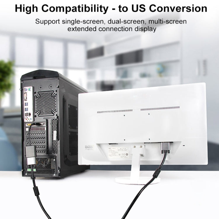 อะแดปเตอร์ DisplayPort ตัวผู้ เป็น DVI 24+5 ตัวเมีย, ความยาวสาย: 12 ซม., DP ตัวผู้ เป็น DVI 24+5 ตัวเมีย