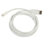 สาย Display Port เป็น Mini Display Port, ความยาว: 1.8 ม., DP เป็น Mini DP ตัวผู้