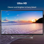 อะแดปเตอร์สายวิดีโอ DisplayPort ตัวผู้ เป็น HDMI ตัวเมีย, ความยาว: 15 ซม., DP ตัวผู้ เป็น HDMI ตัวเมีย (ชุบทอง)