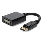 สายอะแดปเตอร์ DisplayPort ตัวผู้ไป DVI 24+1 ตัวเมีย ความยาว 20 ซม., DP ตัวผู้ไป DVI 24+1 ตัวเมีย