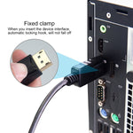 สาย DisplayPort ตัวผู้ไป DisplayPort ตัวผู้ ความยาว 1.8 ม., DP ไป DP ตัวผู้ (ชุบทอง)