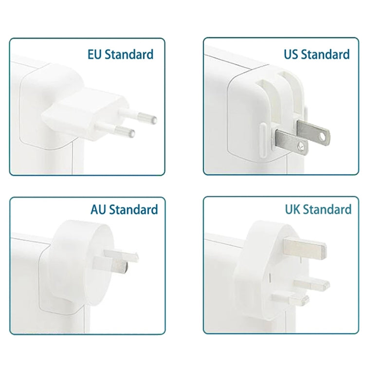อะแดปเตอร์ไฟ MagSafe 2 85W 20V 4.25A 5 พิน รุ่น A1424 สำหรับ MacBook, ความยาวสาย: 1.6m, ปลั๊ก US, ปลั๊ก US 85W