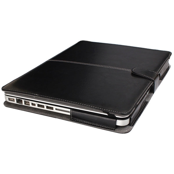 เคสหนังโน้ตบุ๊กพร้อมกระดุมสำหรับ MacBook Pro ขนาด 13.3 นิ้ว