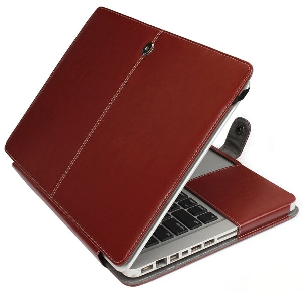 เคสหนังโน้ตบุ๊กพร้อมกระดุมสำหรับ MacBook Pro ขนาด 13.3 นิ้ว