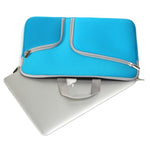 กระเป๋าโน้ตบุ๊กแบบมีซิปสองช่องสำหรับ Macbook Pro ขนาด 15 นิ้ว
