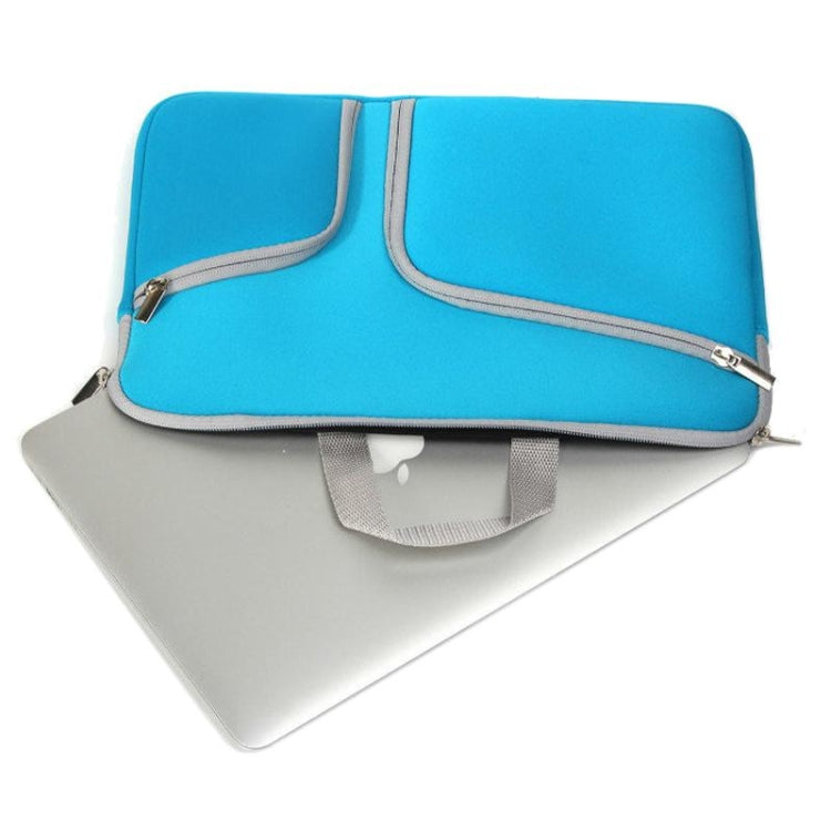 กระเป๋าโน้ตบุ๊กแบบมีซิปสองช่องสำหรับ Macbook Pro ขนาด 15 นิ้ว