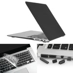 ENKAY สำหรับ Macbook Air 11.6 นิ้ว (เวอร์ชัน US) / A1370 / A1465 เคสแข็งแบบฝ้าป้องกัน 3-in-1 พร้อมที่ป้องกันคีย์บอร์ดและปลั๊กกันฝุ่นพอร์ต Hat-Prince