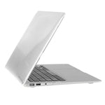 ENKAY สำหรับ Macbook Air 11.6 นิ้ว (เวอร์ชัน US) / A1370 / A1465 เคสแข็งคริสตัล 3 in 1 พร้อมที่ป้องกันคีย์บอร์ดและปลั๊กกันฝุ่นพอร์ต