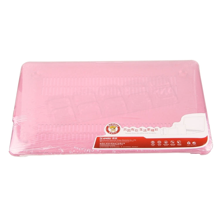 ENKAY เคสแข็งคริสตัล 3 in 1 พร้อมที่ป้องกันคีย์บอร์ดและปลั๊กกันฝุ่นสำหรับ Macbook Air 13.3 นิ้ว (รุ่น US) / A1369 / A1466 รุ่น Hat-Prince