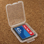 กล่องเก็บการ์ดพลาสติกใส 100 ชิ้น สำหรับการ์ด Compact Flash / การ์ด CF, การ์ด CF