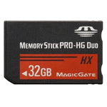 การ์ดความจำ Memory Stick Pro Duo HX 32GB - ความเร็วสูง 30MB/วินาที สำหรับใช้กับ PlayStation Portable (ความจุจริง 100%), 32GB