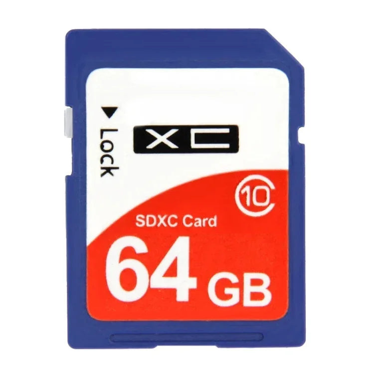 การ์ดหน่วยความจำกล้อง SDHC Class 10 ความเร็วสูง 64GB (ความจุจริง 100%), 64GB