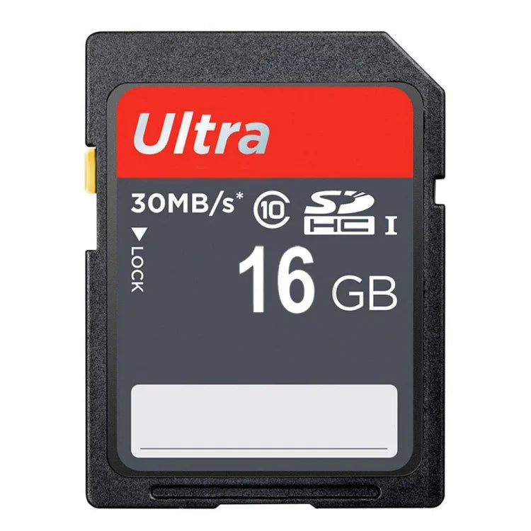 การ์ดหน่วยความจำกล้อง SDHC Class 10 ความเร็วสูงพิเศษ 16GB (ความจุจริง 100%), 16GB