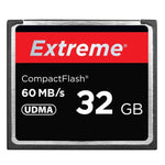 การ์ด Compact Flash ความเร็วสูง 32GB Extreme, ความเร็วอ่าน 400X, สูงสุด 60 MB/วินาที (ความจุจริง 100%), 32GB