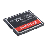 การ์ด Compact Flash ความเร็วสูง 32GB Extreme, ความเร็วอ่าน 400X, สูงสุด 60 MB/วินาที (ความจุจริง 100%), 32GB