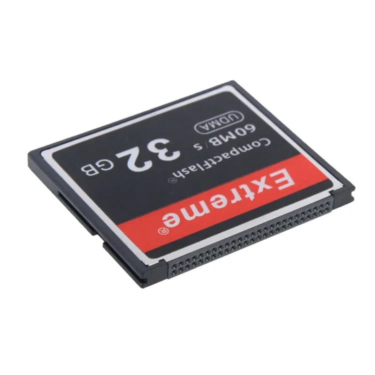 การ์ด Compact Flash ความเร็วสูง 32GB Extreme, ความเร็วอ่าน 400X, สูงสุด 60 MB/วินาที (ความจุจริง 100%), 32GB