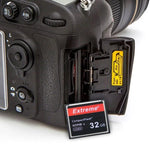 การ์ด Compact Flash ความเร็วสูง 32GB Extreme, ความเร็วอ่าน 400X, สูงสุด 60 MB/วินาที (ความจุจริง 100%), 32GB