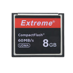 การ์ด Compact Flash ความเร็วสูง 8GB Extreme, ความเร็วอ่าน 400X, สูงสุด 60 MB/วินาที (ความจุจริง 100%), 8GB