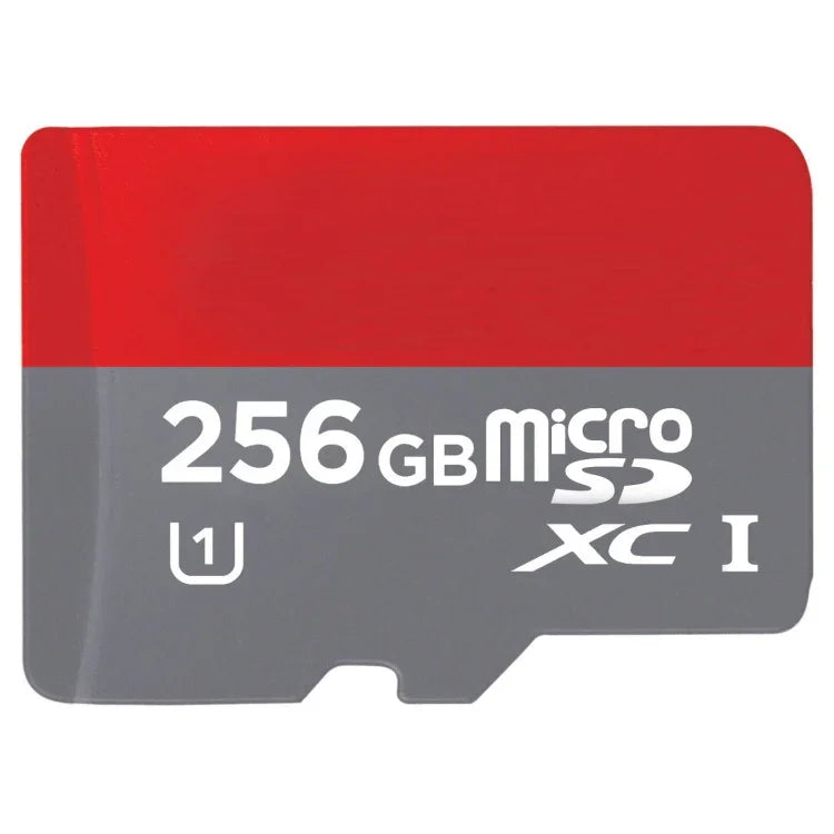 การ์ดหน่วยความจำ TF/Micro SDHC UHS-1(U1) ความเร็วสูง Class 10 256GB, เขียน: 15mb/s, อ่าน: 30mb/s (ความจุจริง 100%), 256GB