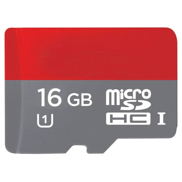 การ์ดหน่วยความจำ TF/Micro SDHC UHS-1 (U1) ความเร็วสูง Class 10 ขนาด 16GB, เขียน: 15mb/s, อ่าน: 30mb/s (ความจุจริง 100%), 16GB