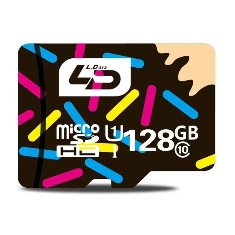 การ์ดหน่วยความจำ TF/Micro SDXC UHS-1(U1) ความเร็วสูง Class 10 LD, 16GB, 32GB, 64GB, 128GB