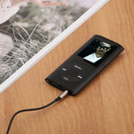 เครื่องเล่น MP4 หน้าจอ TFT 1.8 นิ้ว พร้อมช่องใส่การ์ด TF รองรับการบันทึก วิทยุ FM หนังสืออิเล็กทรอนิกส์ และปฏิทิน, เครื่องเล่น MP4