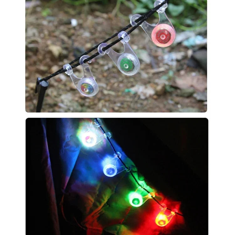 ไฟ LED กันน้ำแบบพกพาสำหรับเต็นท์กลางแจ้ง ไฟแขวน ส่งสีสุ่ม