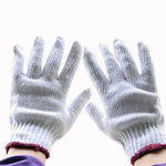 ถุงมือทำงาน / ถุงมือผ้าฝ้าย ทนทาน 1 คู่