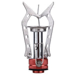 WH-S001 Outdoor Portable Ultra Mini Stainless Steel Gas Stove Camping Gas Stove, WH-S001
