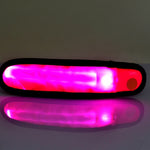 ไฟ LED ติดคลิปแท่งเรืองแสงแบตเตอรี่แบบโพลิเมอร์, LED สีม่วง, LED สีเขียว, LED สีส้ม