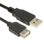 สายต่อขยาย USB 2.0 ตัวผู้เป็นตัวเมีย ความยาว 1.5 เมตร, ความยาว 1.5 เมตร