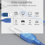 สายต่อ USB 2.0 AM เป็น AF, ความยาว: 10 เมตร, AM เป็น AF, ความยาว: 30 ซม.