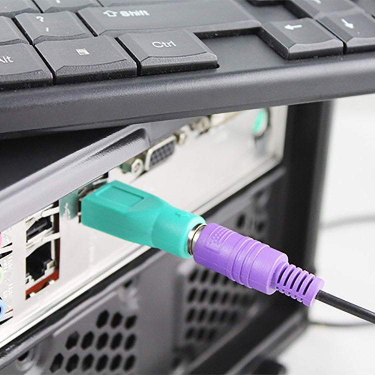 อะแดปเตอร์ USB A ตัวผู้เป็น mini DIN6 ตัวเมีย (PS/2 เป็น USB) PS/2 ตัวเมียเป็น USB ตัวผู้