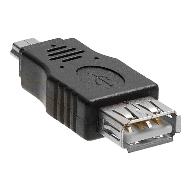 อะแดปเตอร์ USB 2.0 ตัวเมียเป็น Mini USB 5Pin ตัวผู้ (ฟังก์ชัน OTG)